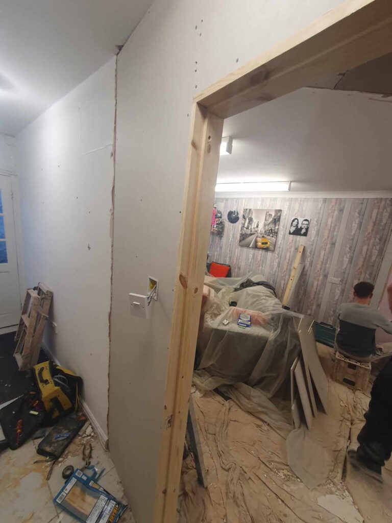 Wall up