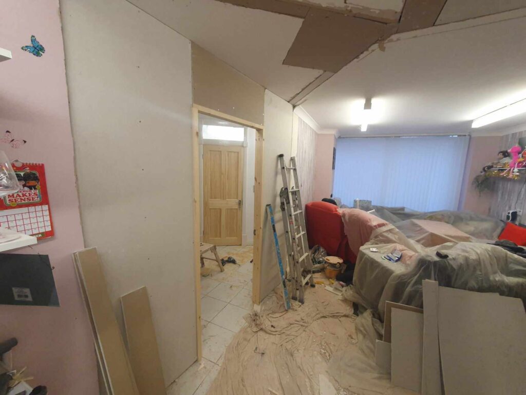 Another look at the new doorway