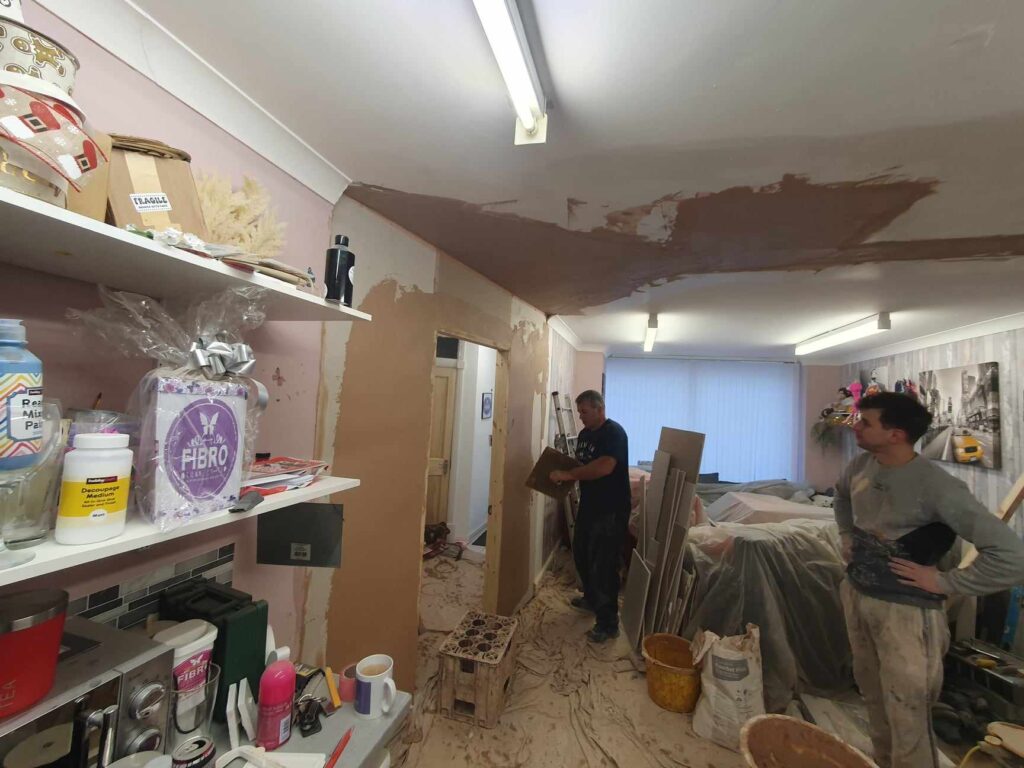 Plastering