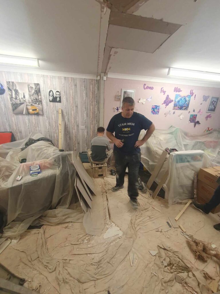 Plastering